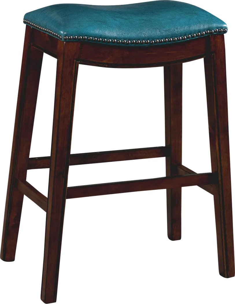 Soulbit Blue Barstool - Thumbnail - Image 1