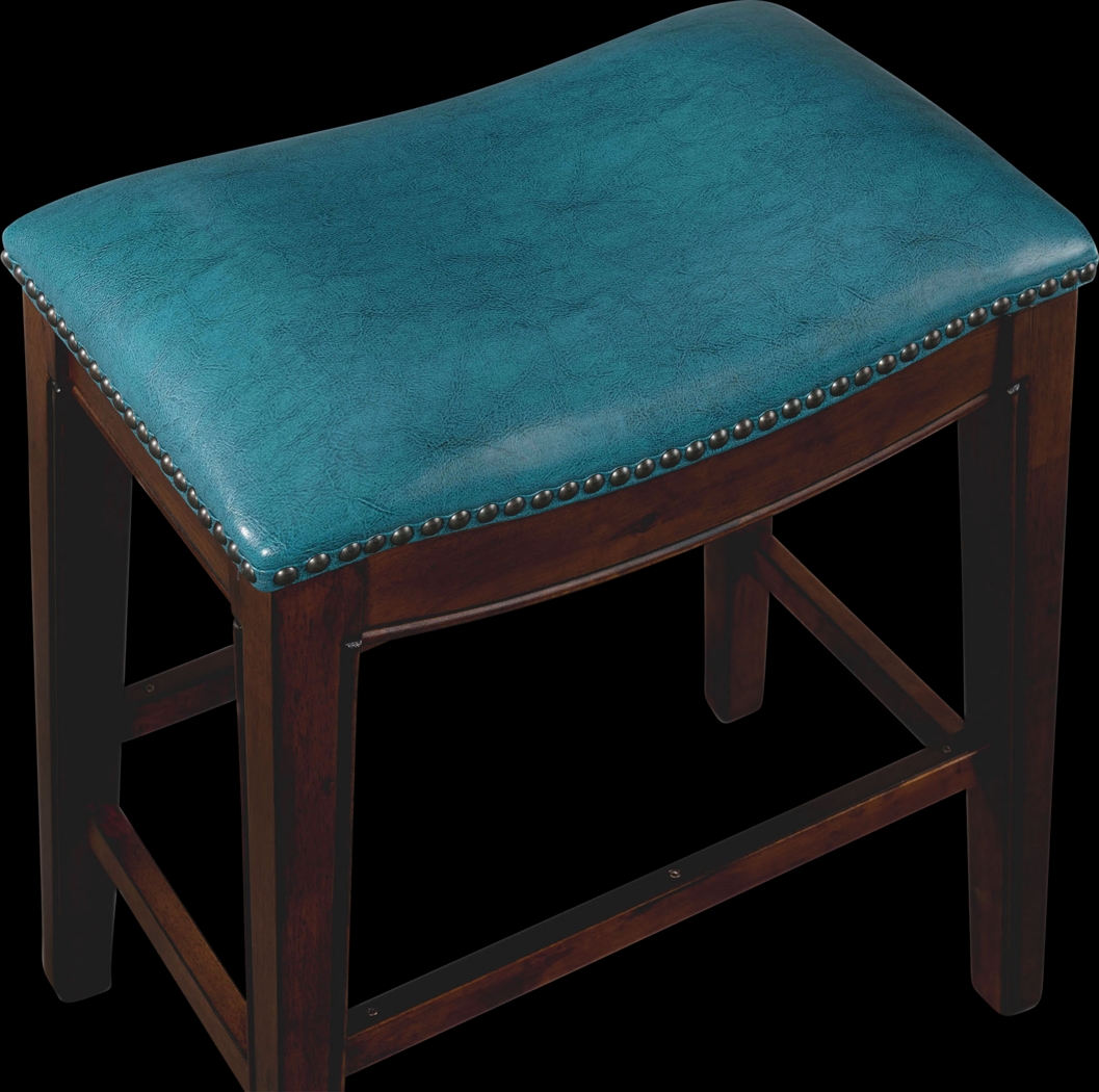 Soulbit Blue Counter Height Stool - Thumbnail - Image 7