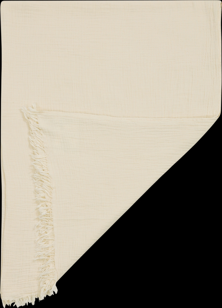 Soulis Beige Throw Blanket - Thumbnail - Image 3