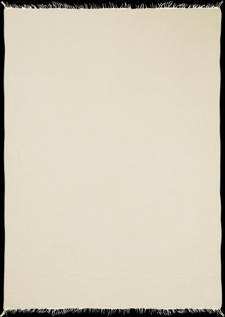 Soulis Beige Throw Blanket - Thumbnail - Image 1