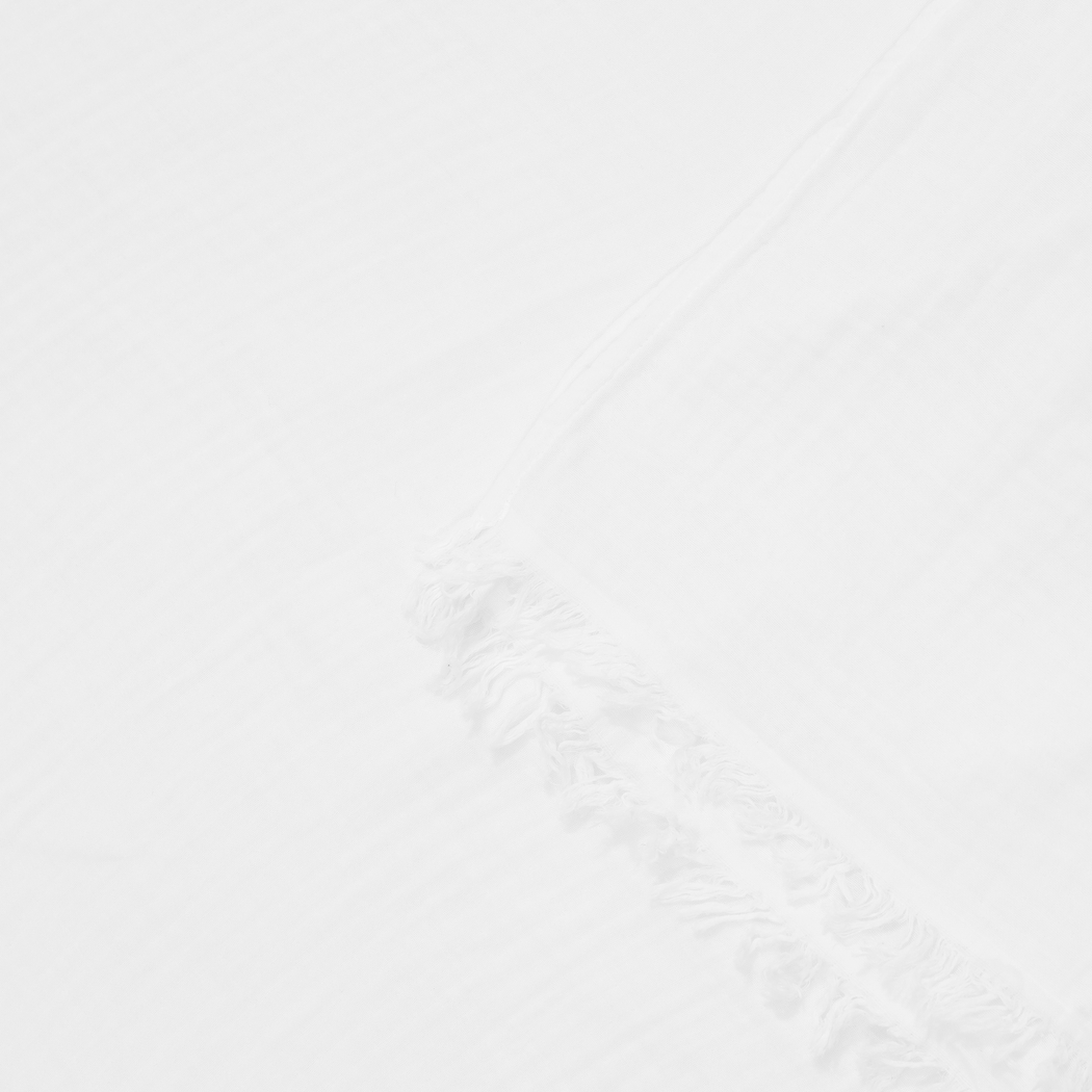 Soulis White Throw Blanket - Thumbnail - Image 6