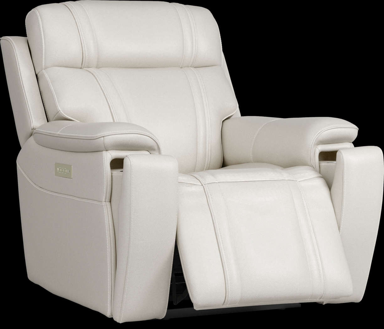 Sound Tech by Shaq Ice Leather 6 Pc Triple Power Reclining Living Room with Audio - Thumbnail - Image 26