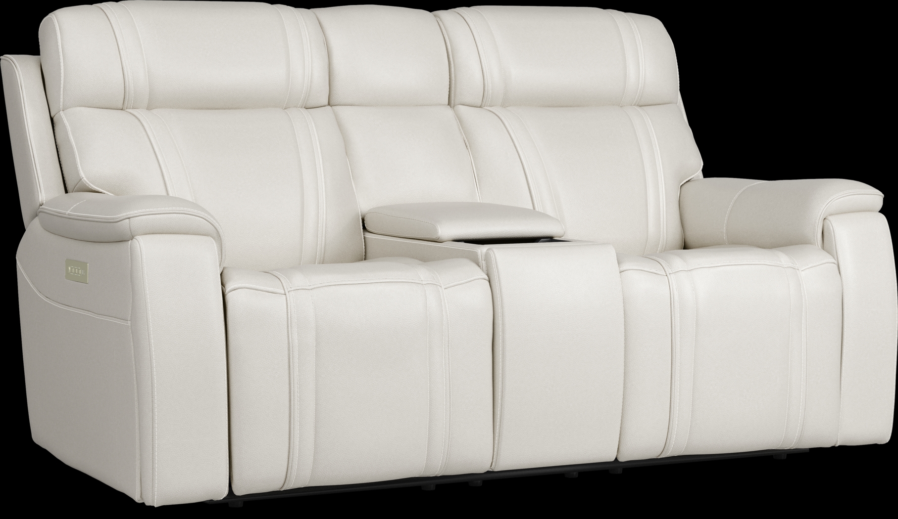 Sound Tech by Shaq Ice Leather 7 Pc Triple Power Reclining Living Room with Audio - Thumbnail - Image 16