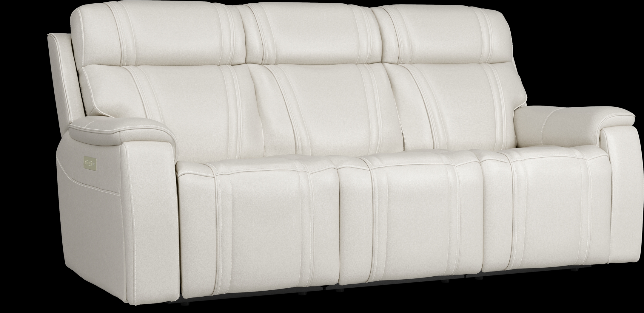 Sound Tech by Shaq Ice Leather 7 Pc Triple Power Reclining Living Room with Audio - Thumbnail - Image 3