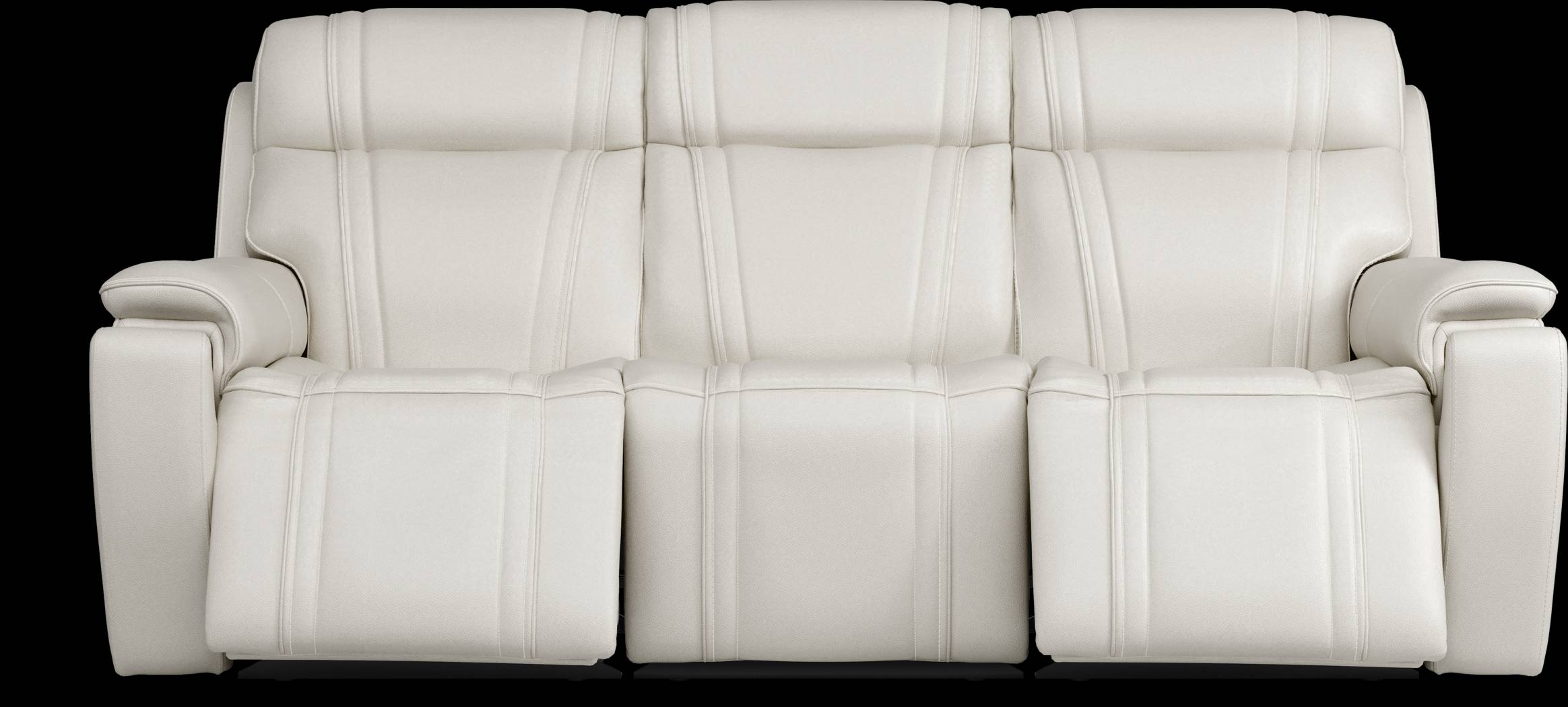 Sound Tech by Shaq Ice Leather 7 Pc Triple Power Reclining Living Room with Audio - Thumbnail - Image 2