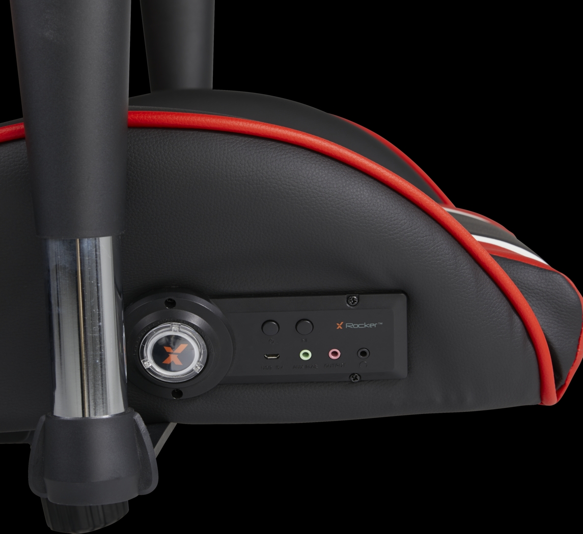 Sound Trek Black/Red Ergonomic PC Gaming Chair - Thumbnail - Image 4