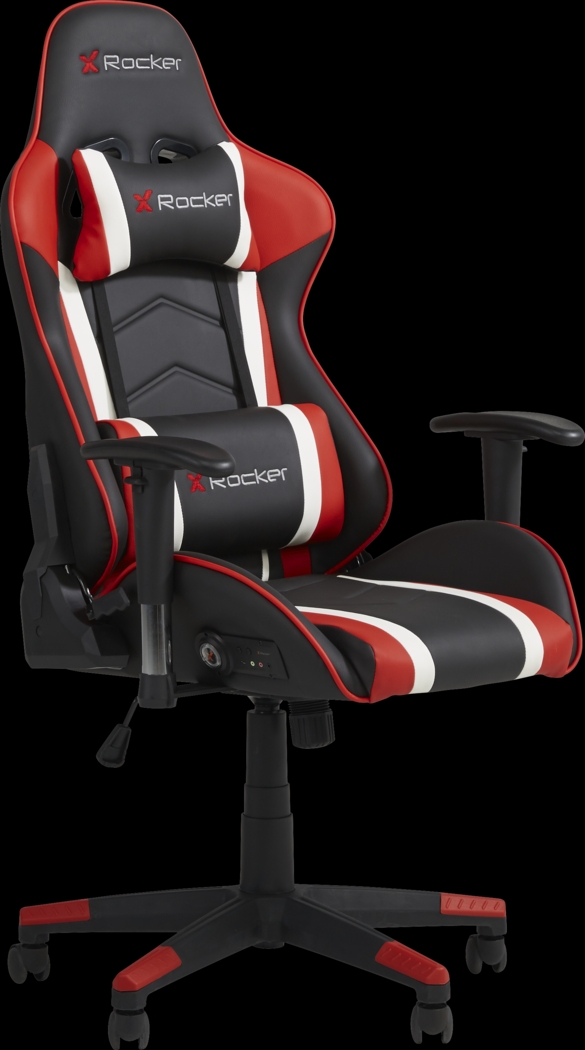 Sound Trek Black/Red Ergonomic PC Gaming Chair - Thumbnail - Image 1