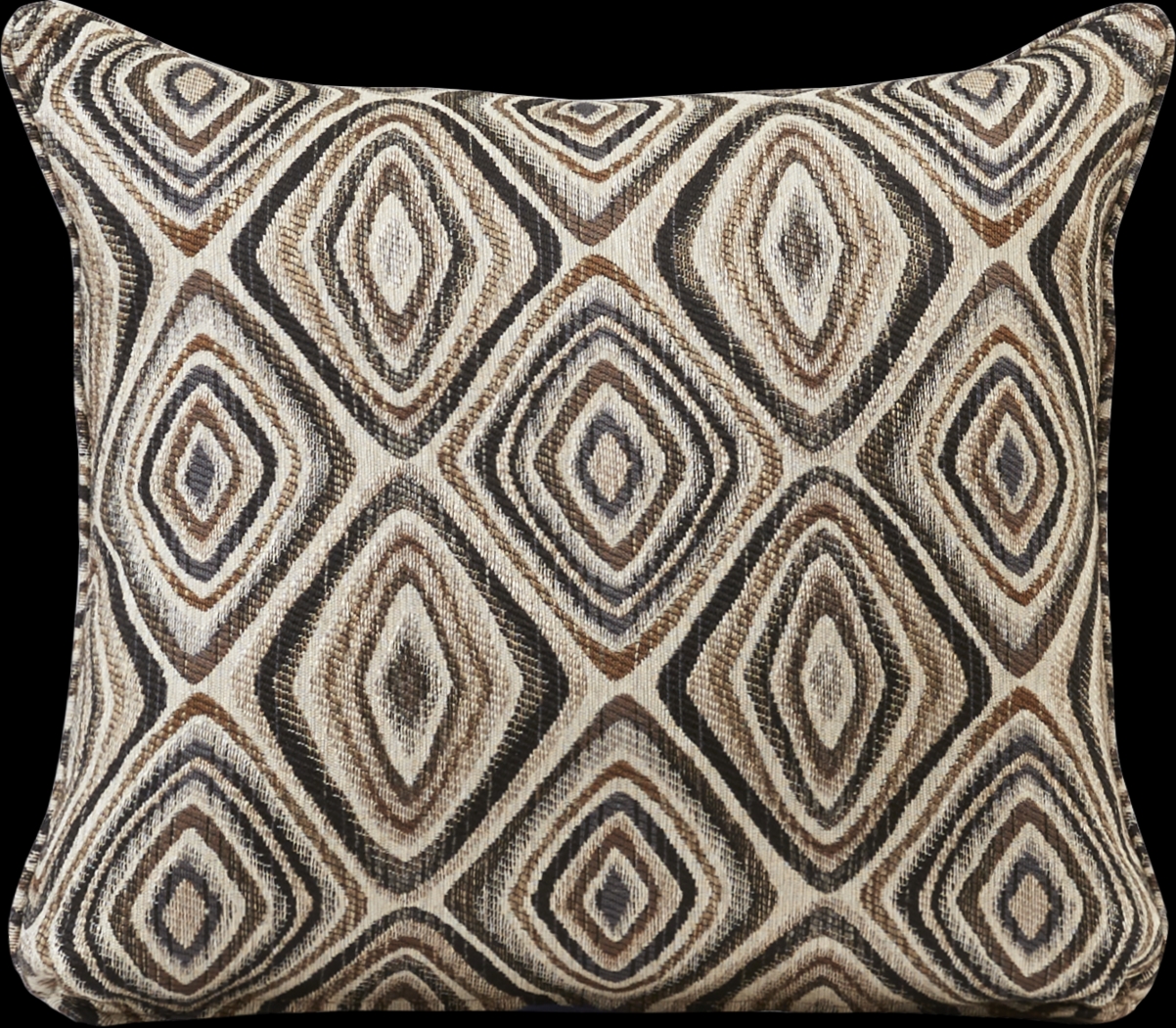 iSofa Soundgarden Umber Accent Pillows (Set of 2) - Thumbnail - Image 1