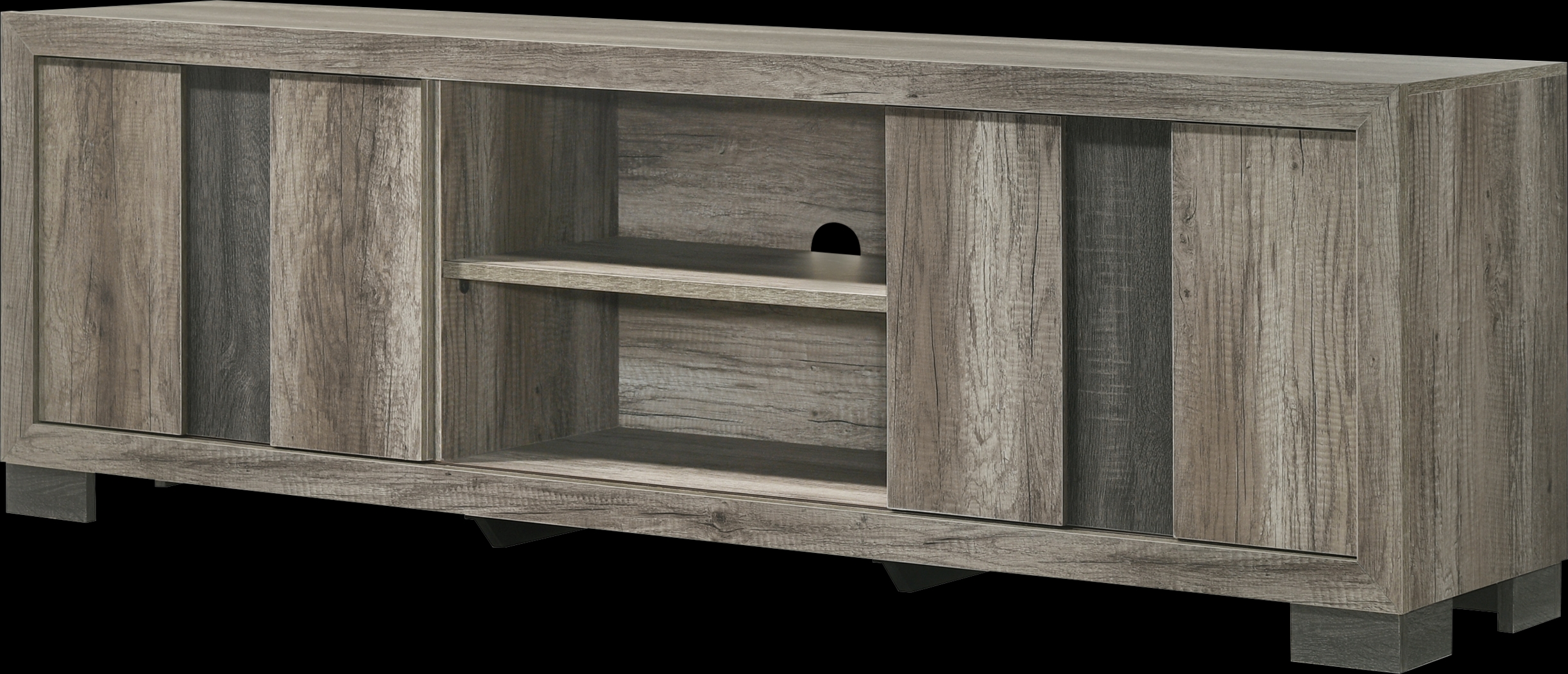 Soundview Gray Console - Thumbnail - Image 2