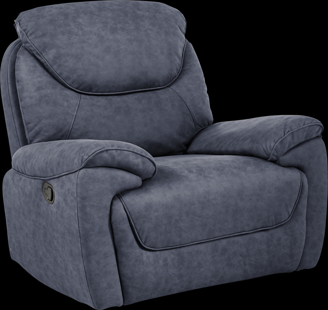 South Brook Blue 10 Pc Reclining Sectional Living Room - Thumbnail - Image 4