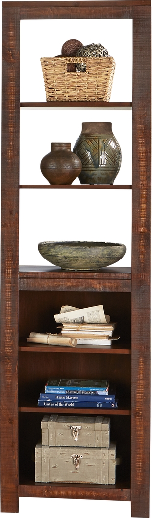 South Creek Brown Universal Bookcase Pier - Thumbnail - Image 1