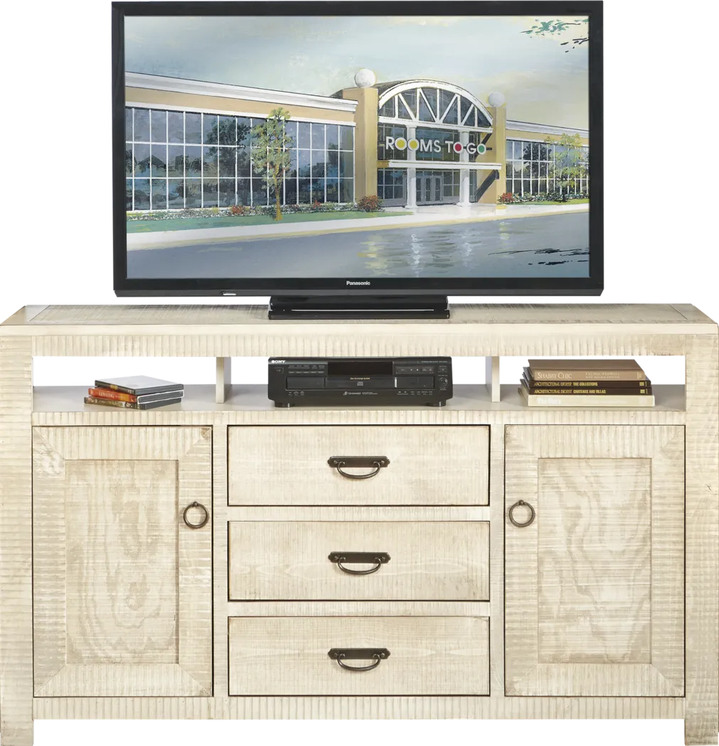 South Creek White 66 in. Console - Thumbnail - Image 1