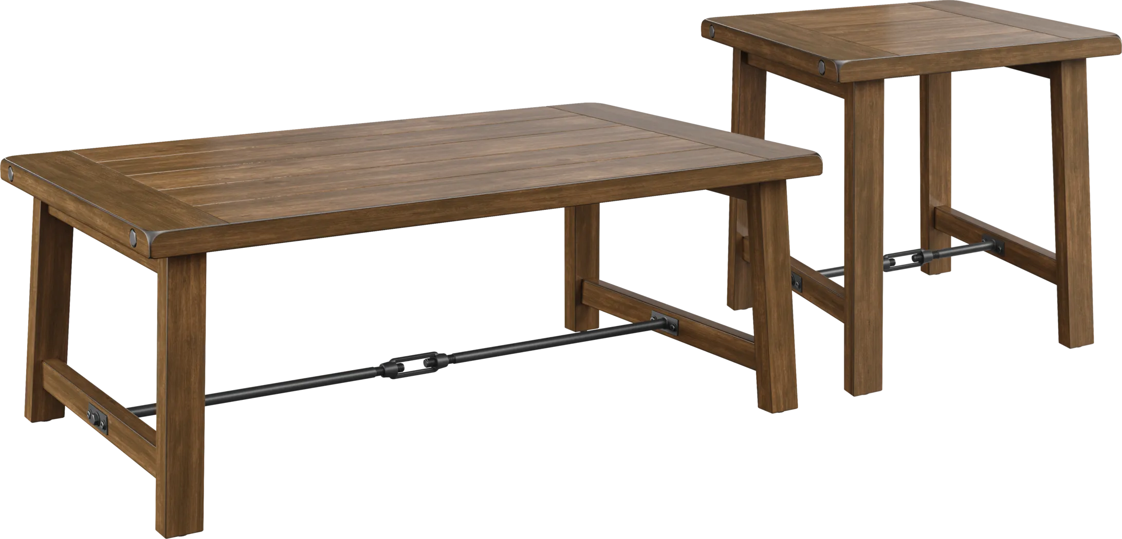 Bellinger Camel 6 Pc Sectional Living Room - Thumbnail - Image 9