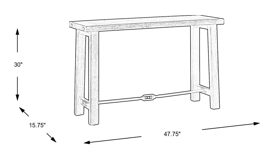 Dimension Image. Please refer to the Dimension Tab on this page for dimension details.