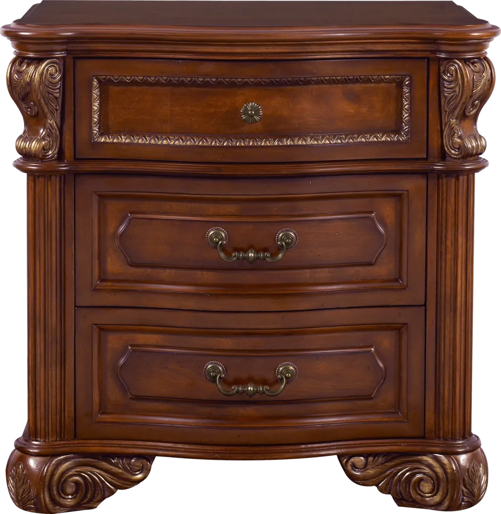 Southampton Walnut Nightstand - Thumbnail - Image 1