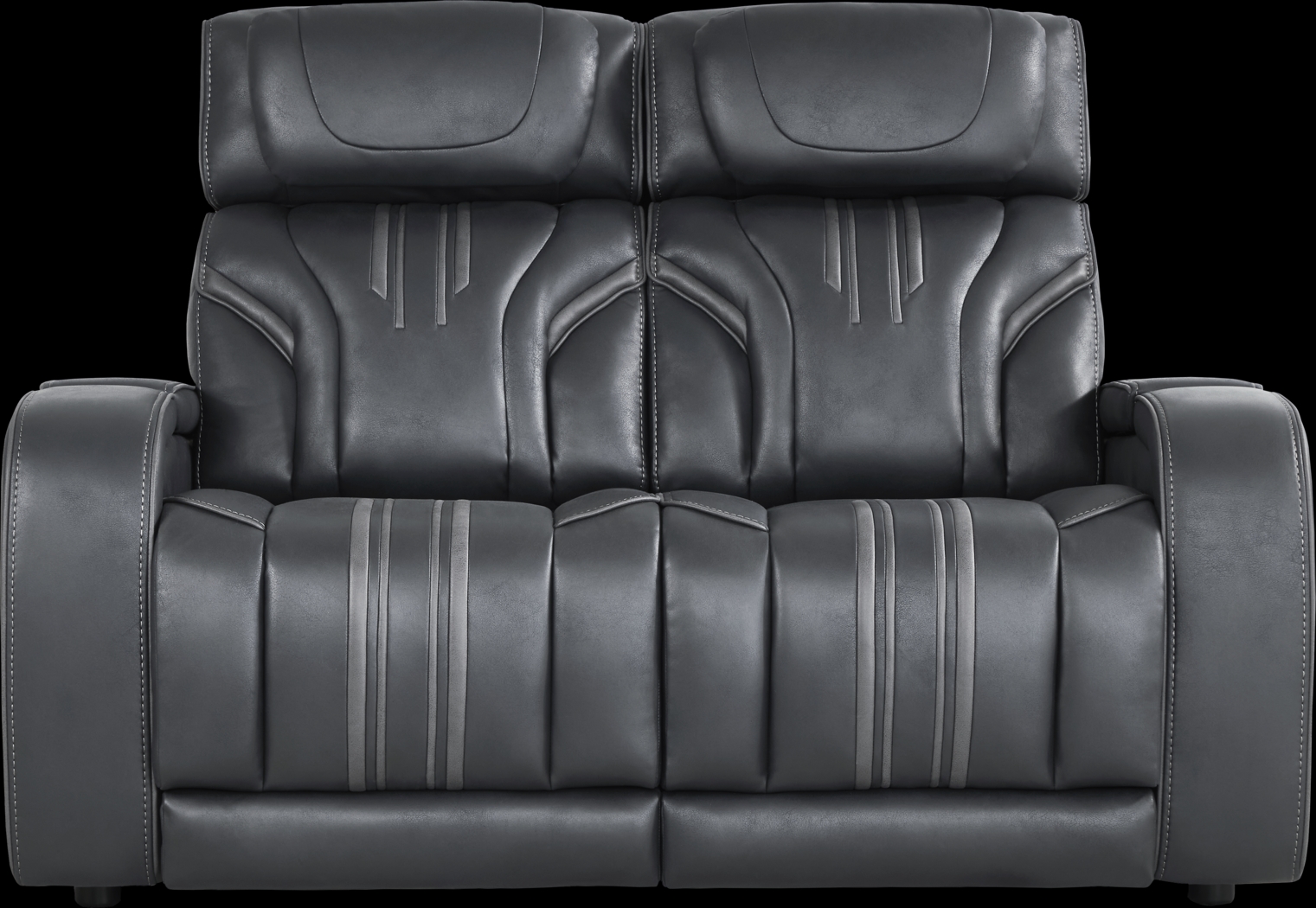 Southlake Navy 8 Pc Living Room with Triple Power Reclining Sofa - Thumbnail - Image 10