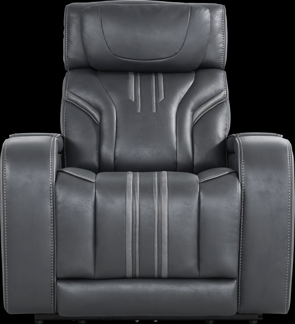 Southlake Navy 8 Pc Living Room with Triple Power Reclining Sofa - Thumbnail - Image 14