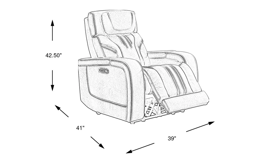 Dimension Image. Please refer to the Dimension Tab on this page for dimension details.