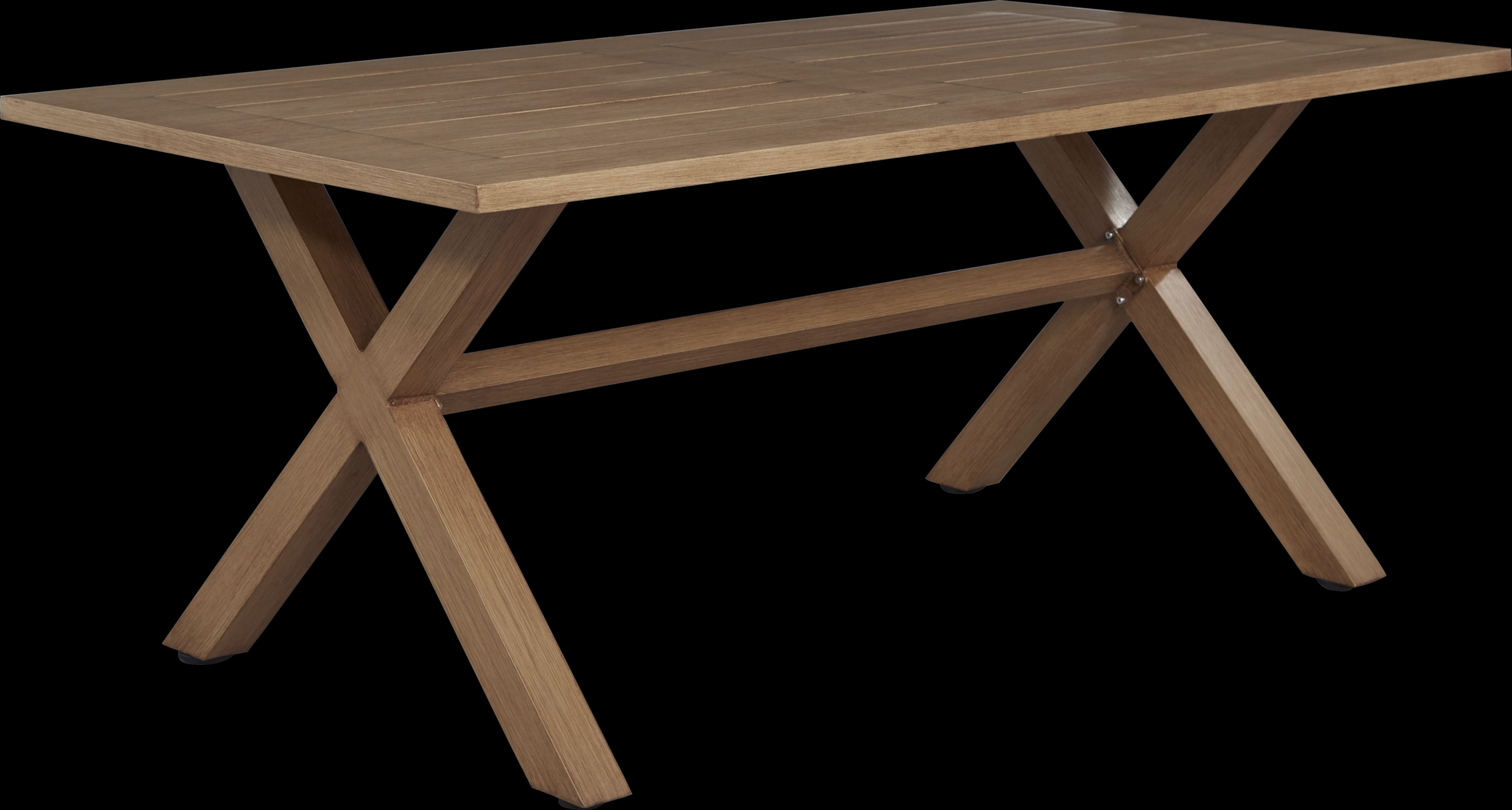 Southport Tan Outdoor Dining Table - Thumbnail - Image 1
