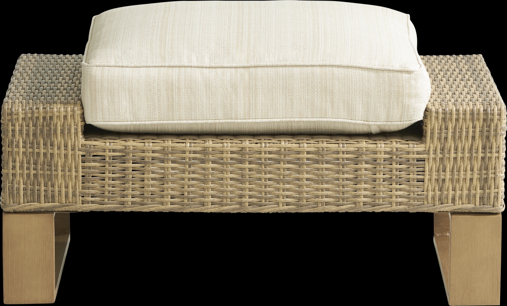 Southport Tan Outdoor Ottoman - Thumbnail - Image 2