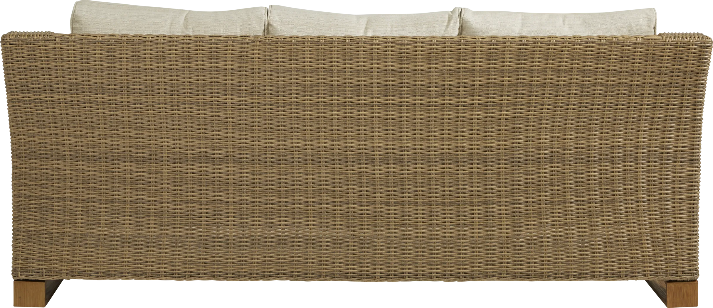 Southport Tan Outdoor Sofa - Thumbnail - Image 4