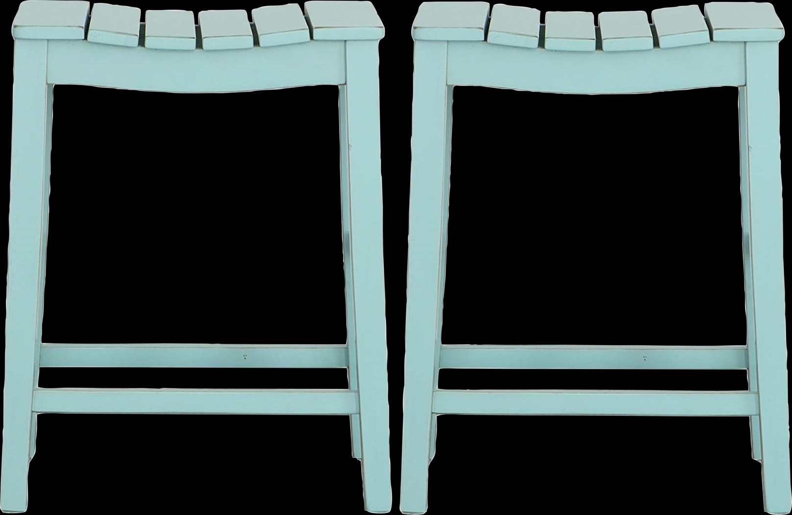 Southrun Blue Counter Stool, Set of 2 - Thumbnail - Image 2