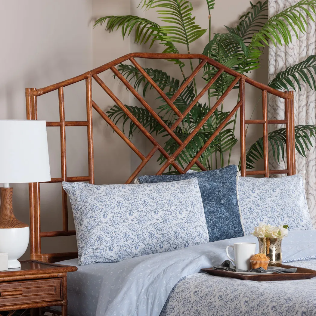 Soyori Brown Queen Headboard - Thumbnail - Image 2