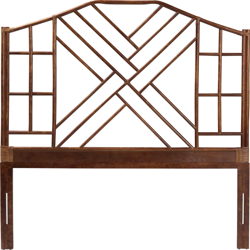 Soyori Brown Queen Headboard - Thumbnail - Image 4