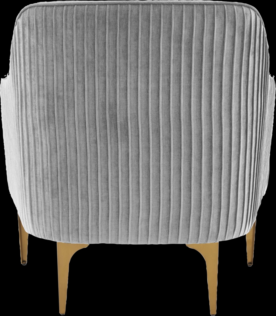 Spahrs Gray Accent Chair - Thumbnail - Image 4