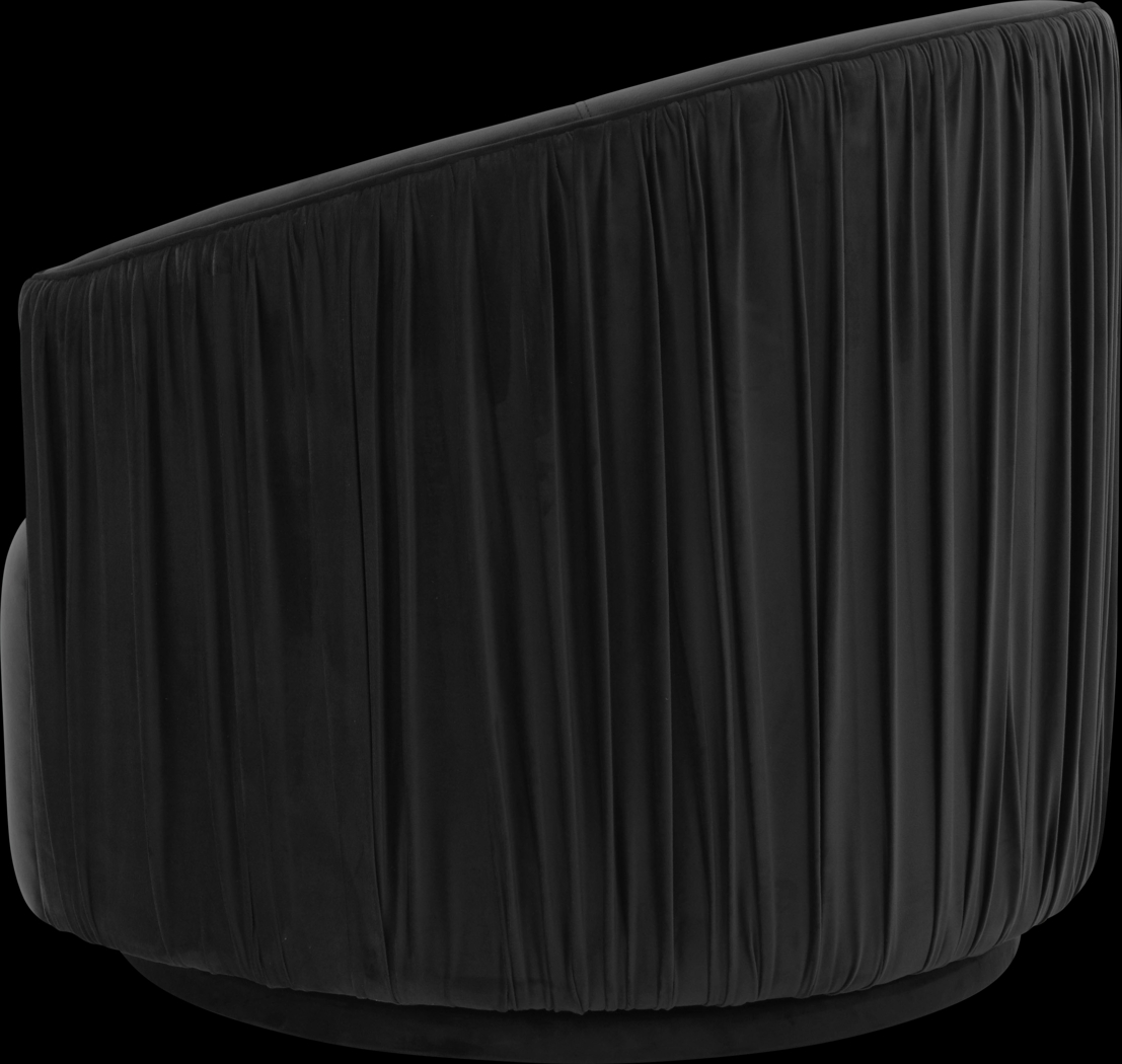 Spandra Black Accent Chair - Thumbnail - Image 3