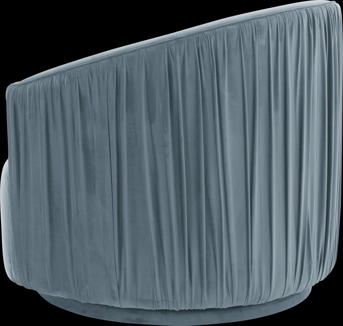 Spandra Blue Accent Chair - Thumbnail - Image 3