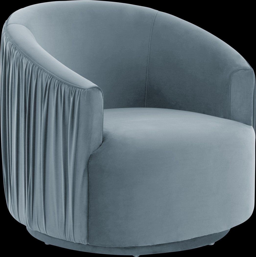 Spandra Blue Accent Chair - Thumbnail - Image 1