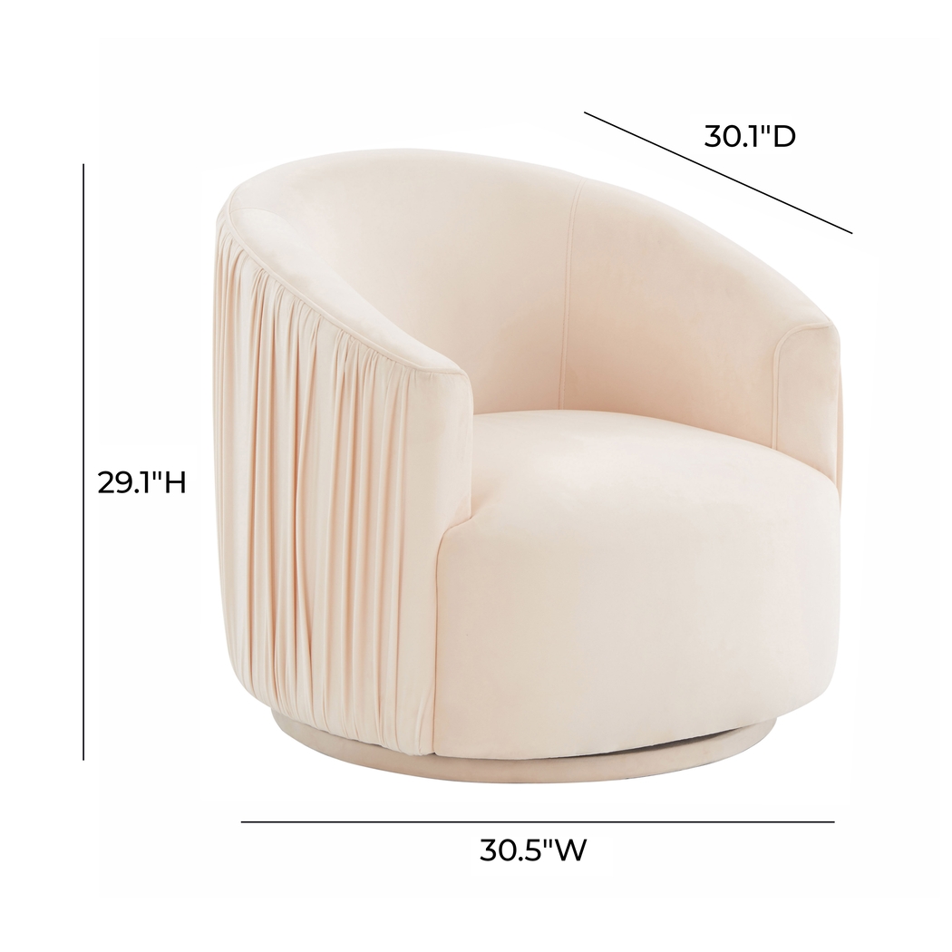 Spandra Blush Accent Chair - Thumbnail - Image 7