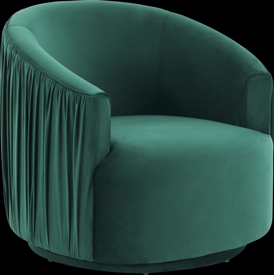 Spandra Green Accent Chair - Thumbnail - Image 1