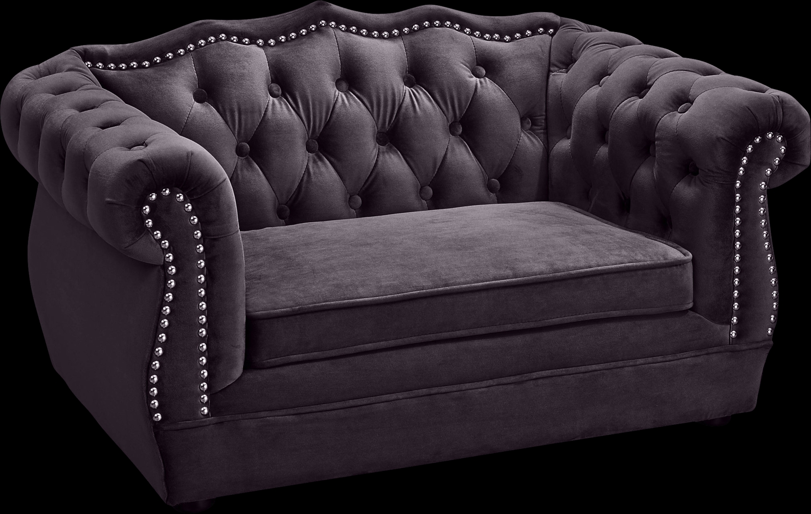 Spaniel Gray Pet Bed - Thumbnail - Image 1