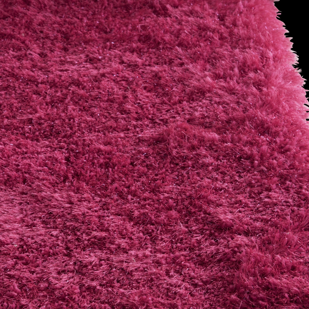Sparkle Shag Hot Pink 4' x 6' Rug - Thumbnail - Image 4