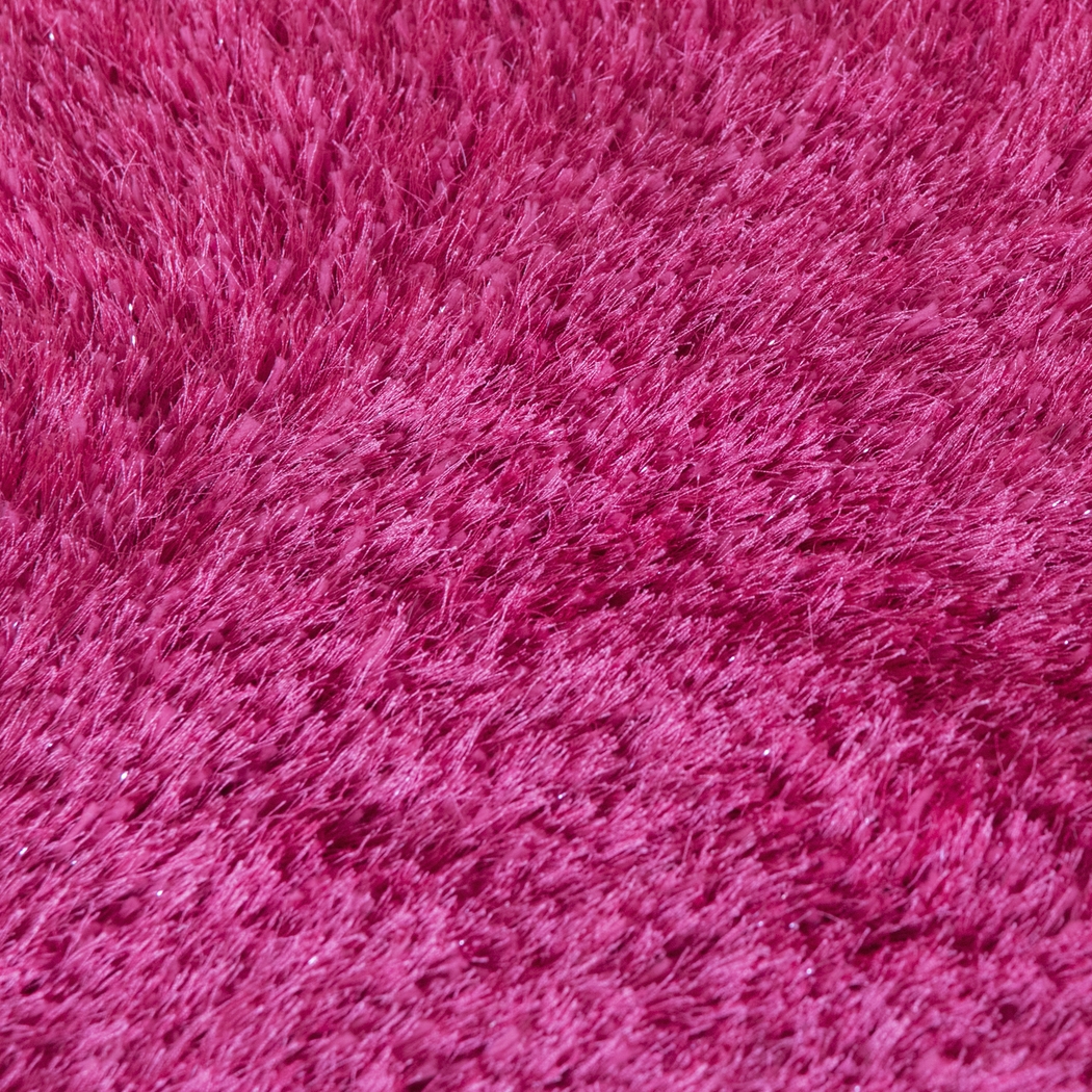 Sparkle Shag Hot Pink 4' x 6' Rug - Thumbnail - Image 6