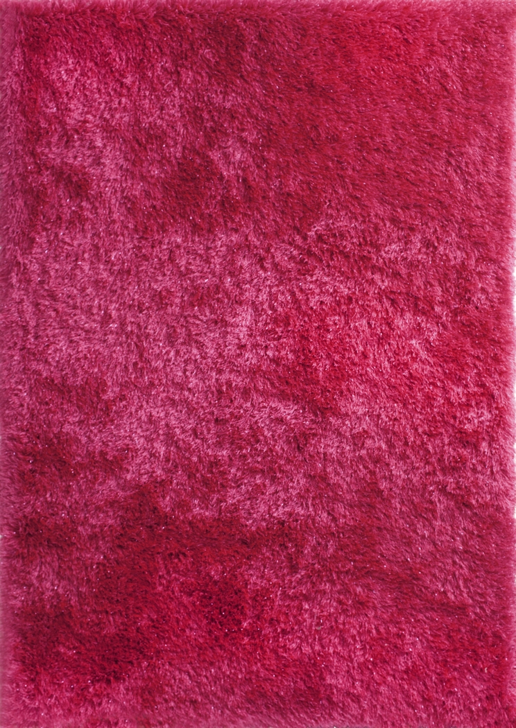 Sparkle Shag Hot Pink 4' x 6' Rug - Thumbnail - Image 1