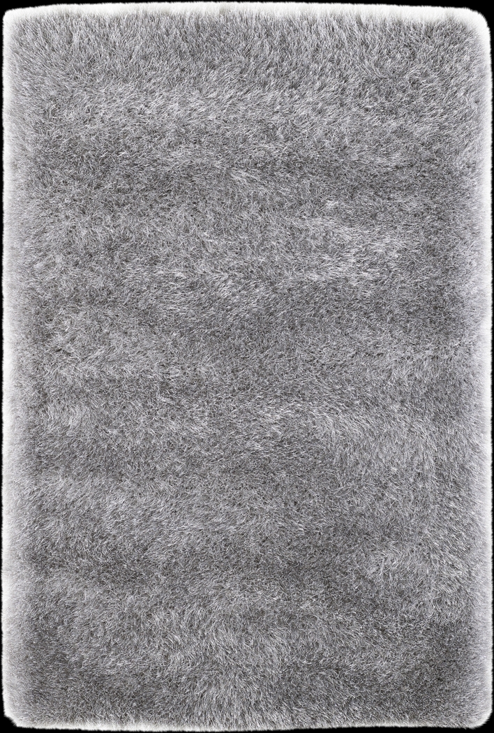 Sparkle Shag Silver 3' x 5' Rug - Thumbnail - Image 1