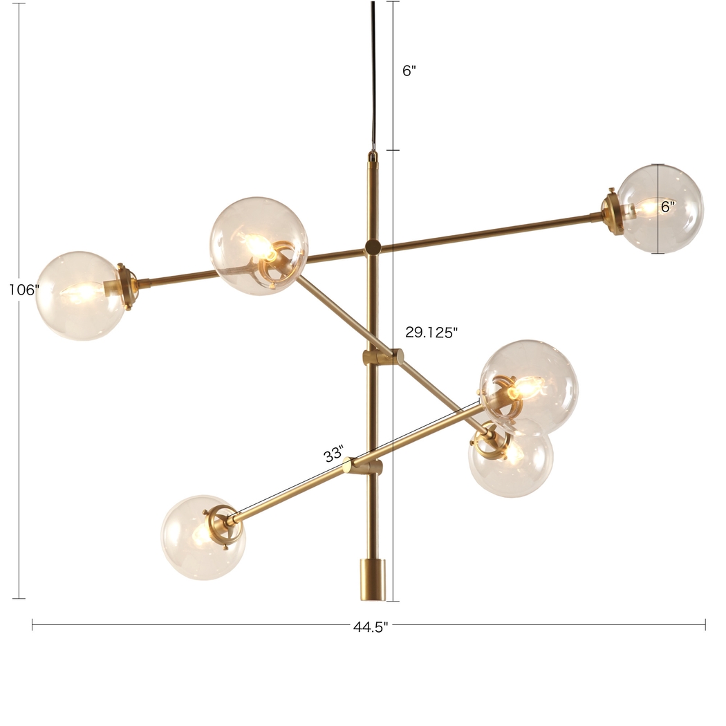 Sparks Nest Gold Chandelier - Thumbnail - Image 5