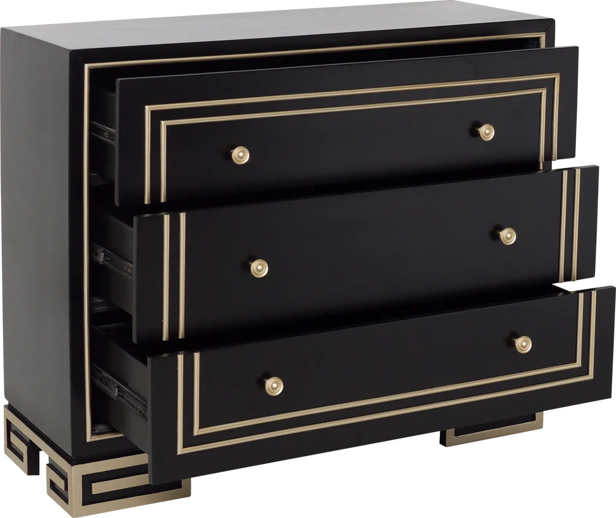 Spaxton Black Accent Cabinet - Thumbnail - Image 3