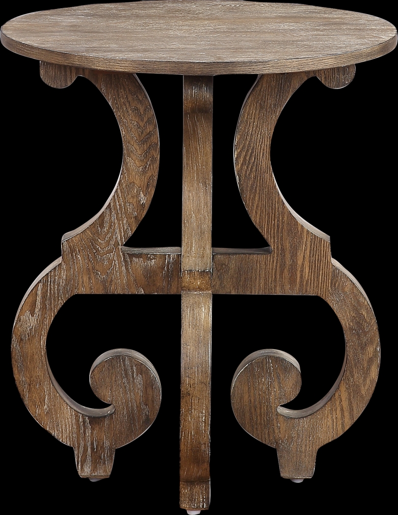Spedale Brown Accent Table - Thumbnail - Image 2