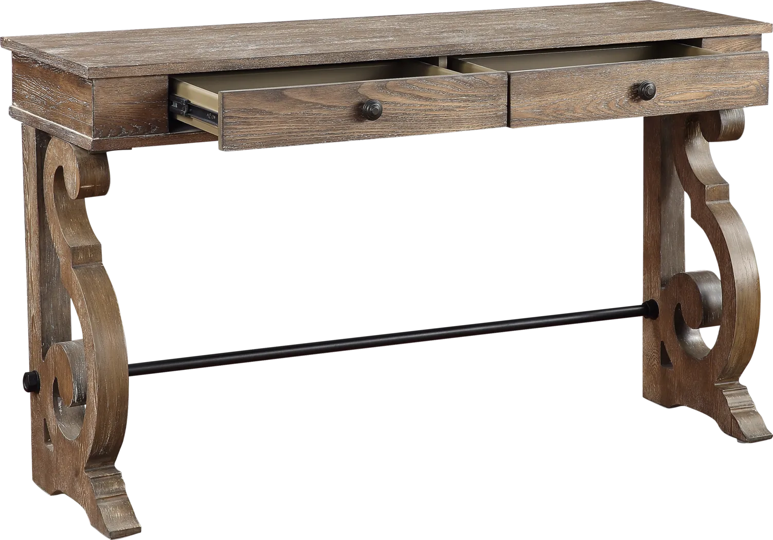 Spedale Brown Console Table - Thumbnail - Image 3