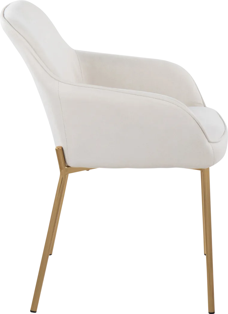 Speirit I Cream Arm Chair, Set of 2 - Thumbnail - Image 5