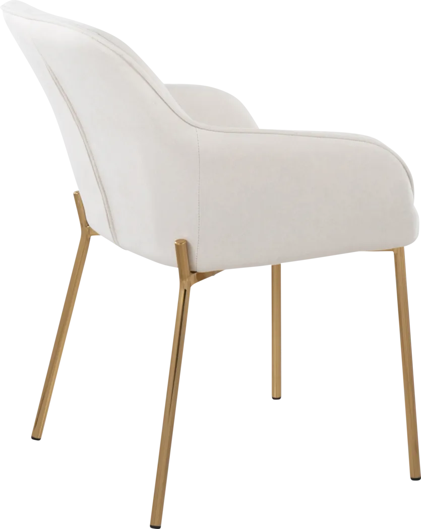 Speirit I Cream Arm Chair, Set of 2 - Thumbnail - Image 6