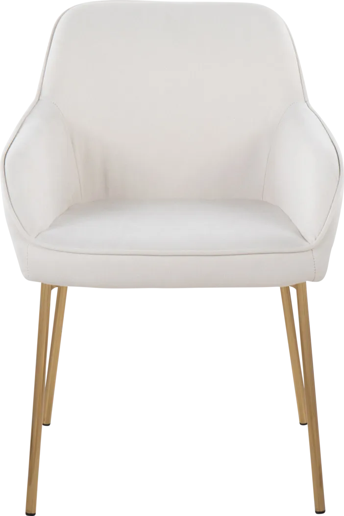Speirit I Cream Arm Chair, Set of 2 - Thumbnail - Image 8