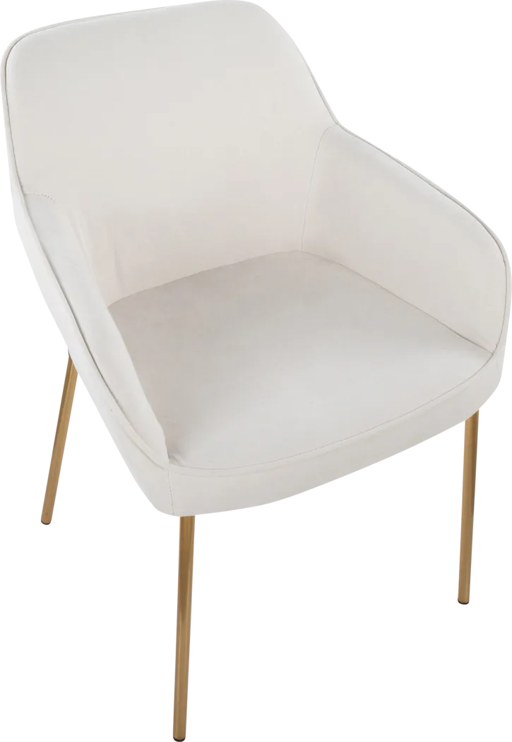Speirit I Cream Arm Chair, Set of 2 - Thumbnail - Image 9