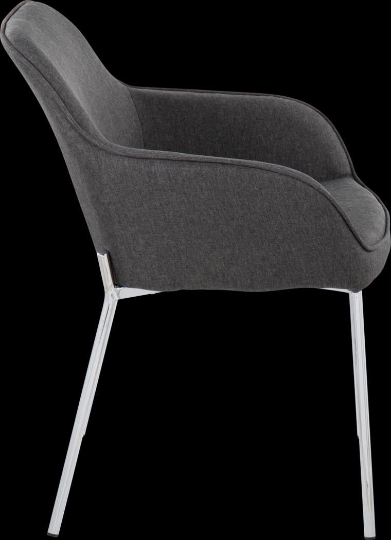 Speirit II Charcoal Arm Chair, Set of 2 - Thumbnail - Image 3