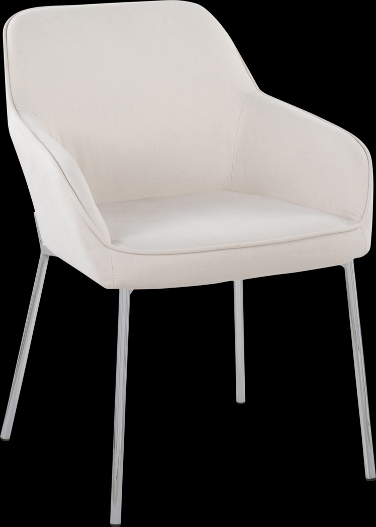 Speirit II Cream Arm Chair, Set of 2 - Thumbnail - Image 4