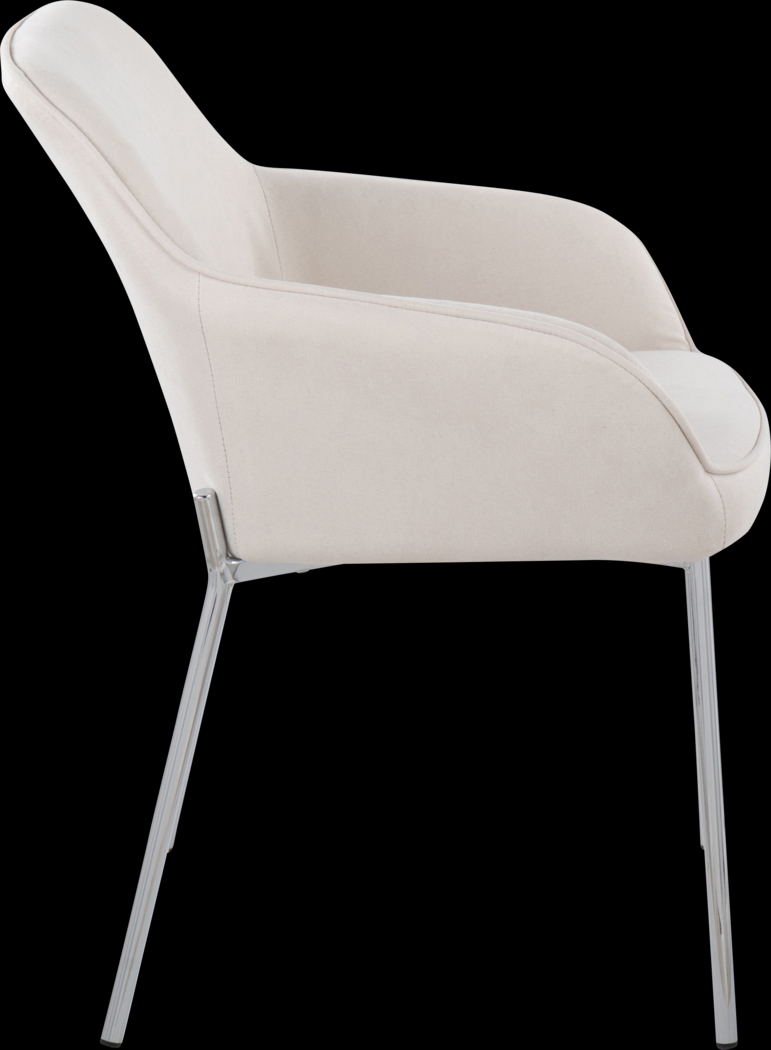Speirit II Cream Arm Chair, Set of 2 - Thumbnail - Image 5